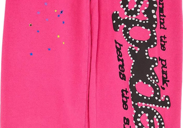 Sp5der P*NK V2 Sweatpant Pink