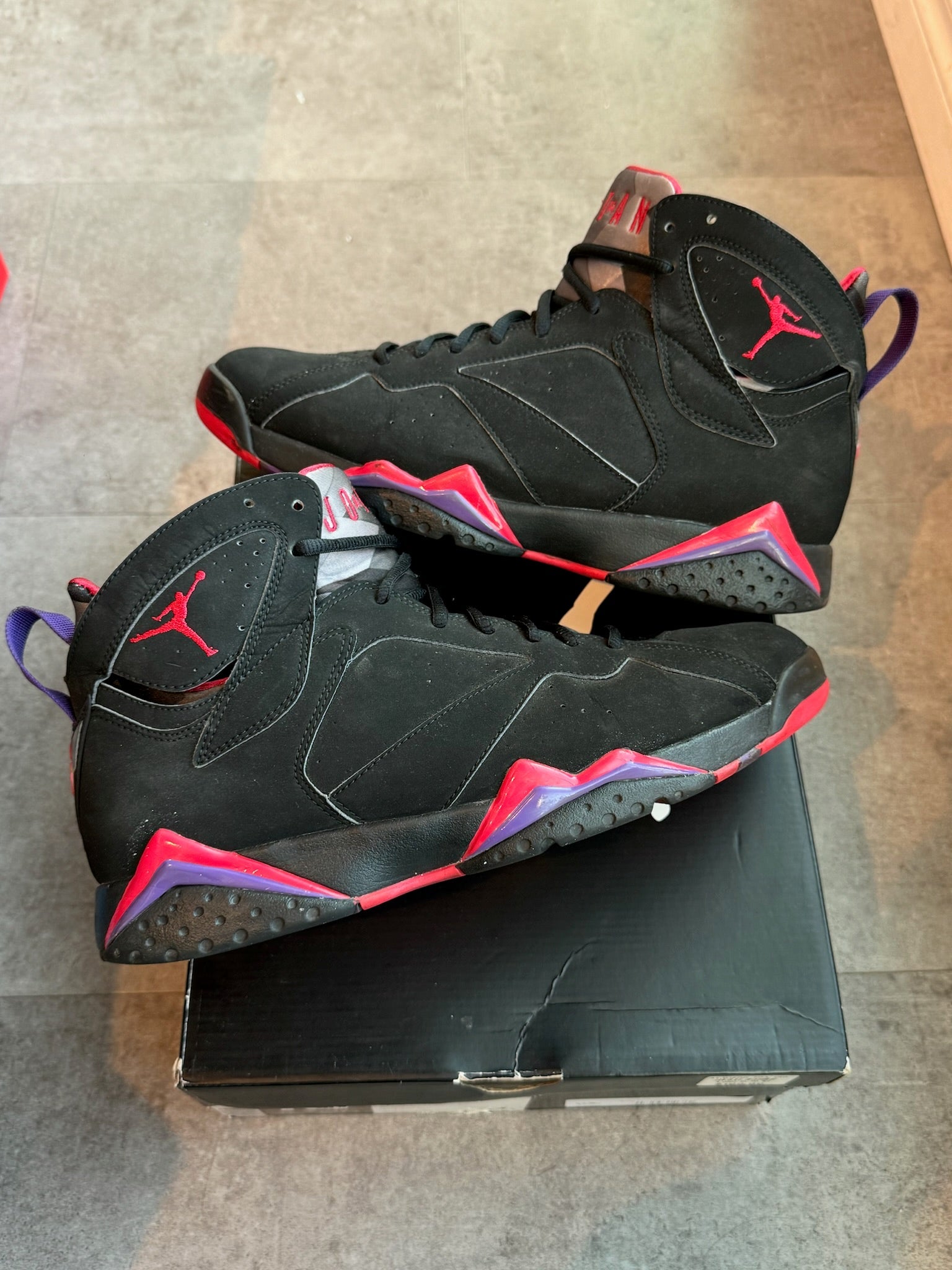 Jordan 7 Retro Raptors (2012) (Preowned Size 11 9/10 RB)