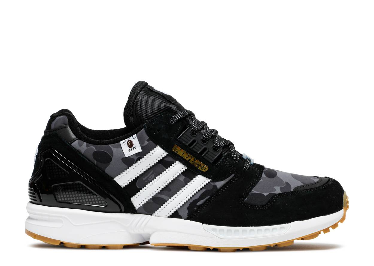 Adidas ZX 8000 Bape Undefeated Black