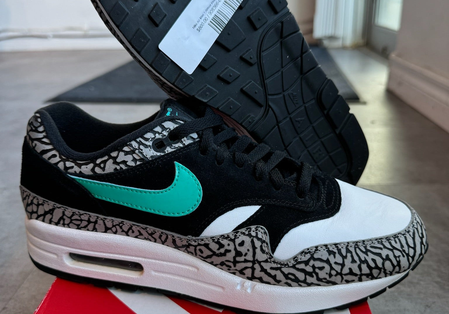 Nike Air Max 1 Atmos Elephant (2017) (Lightly Used Size 8.5)