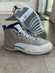 Jordan 12 Retro Grey University Blue (Preowned Size 11)