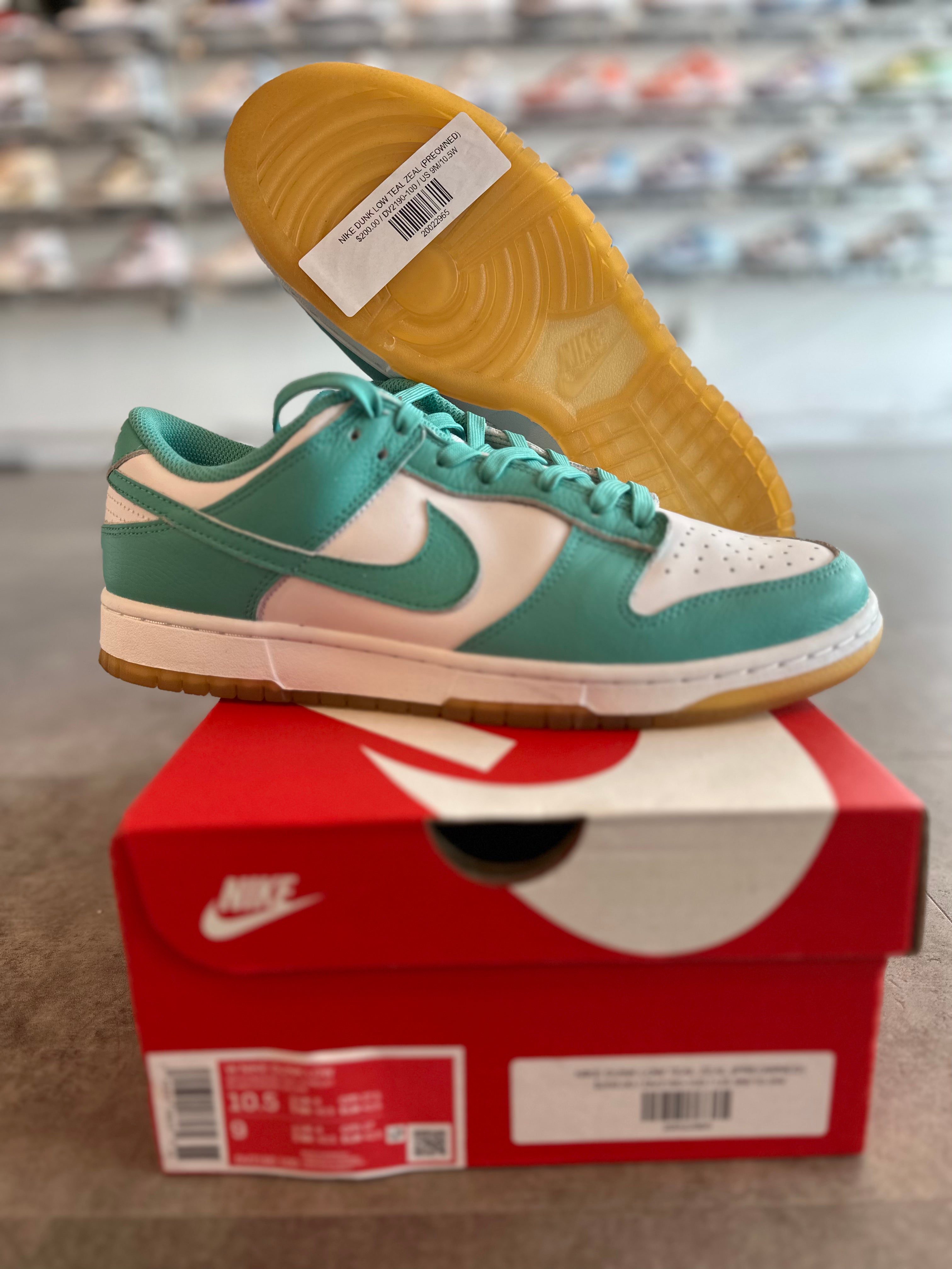 Nike Dunk Low Teal Zeal (Preowned)