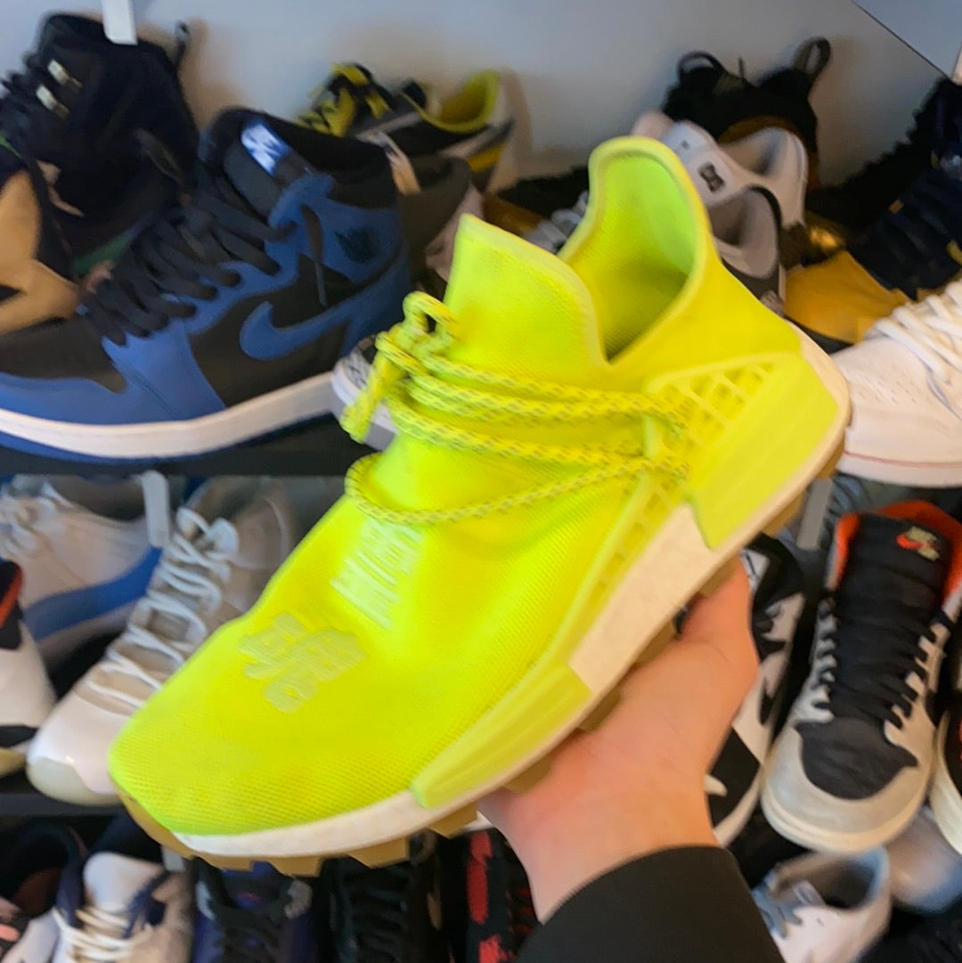 Adidas NMD Hu Trail Pharrell Now Is Her Time Solar Yellow (Preowned)