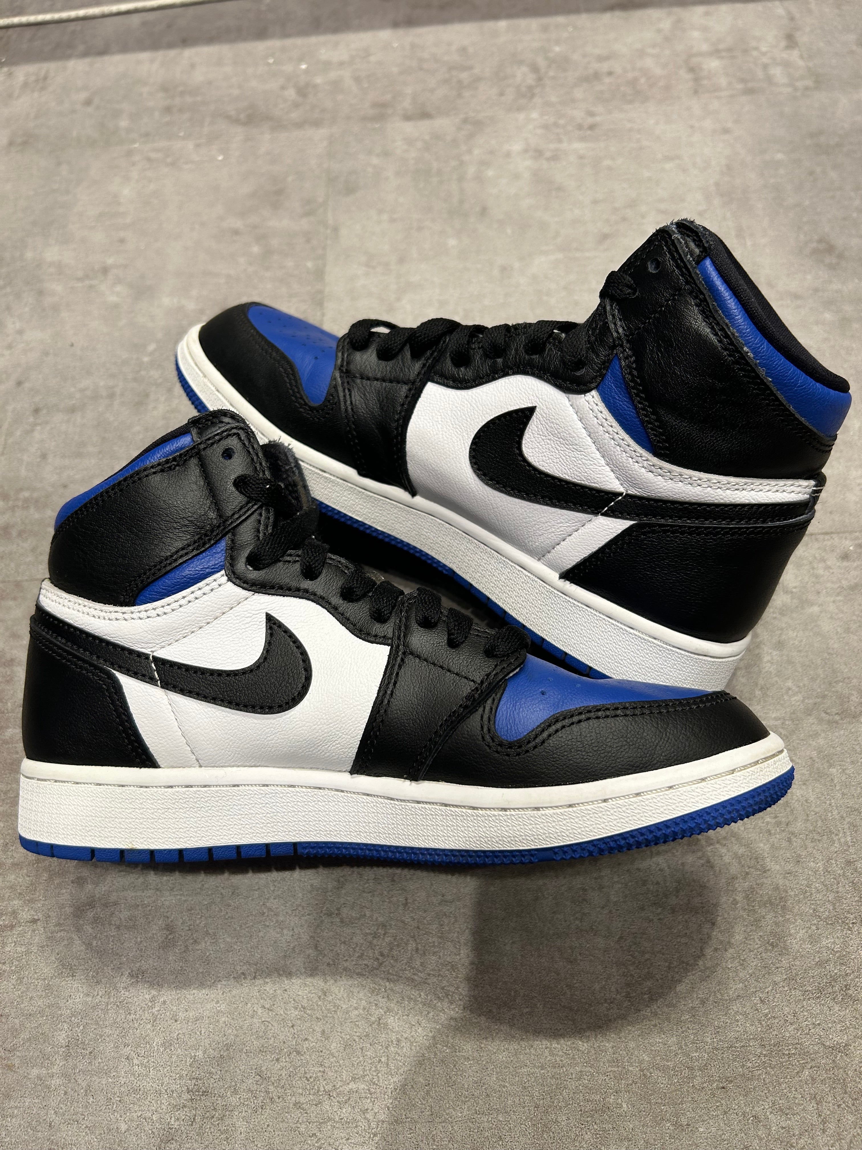 Jordan 1 Retro High Royal Toe (GS) (Preowned Size 5y)