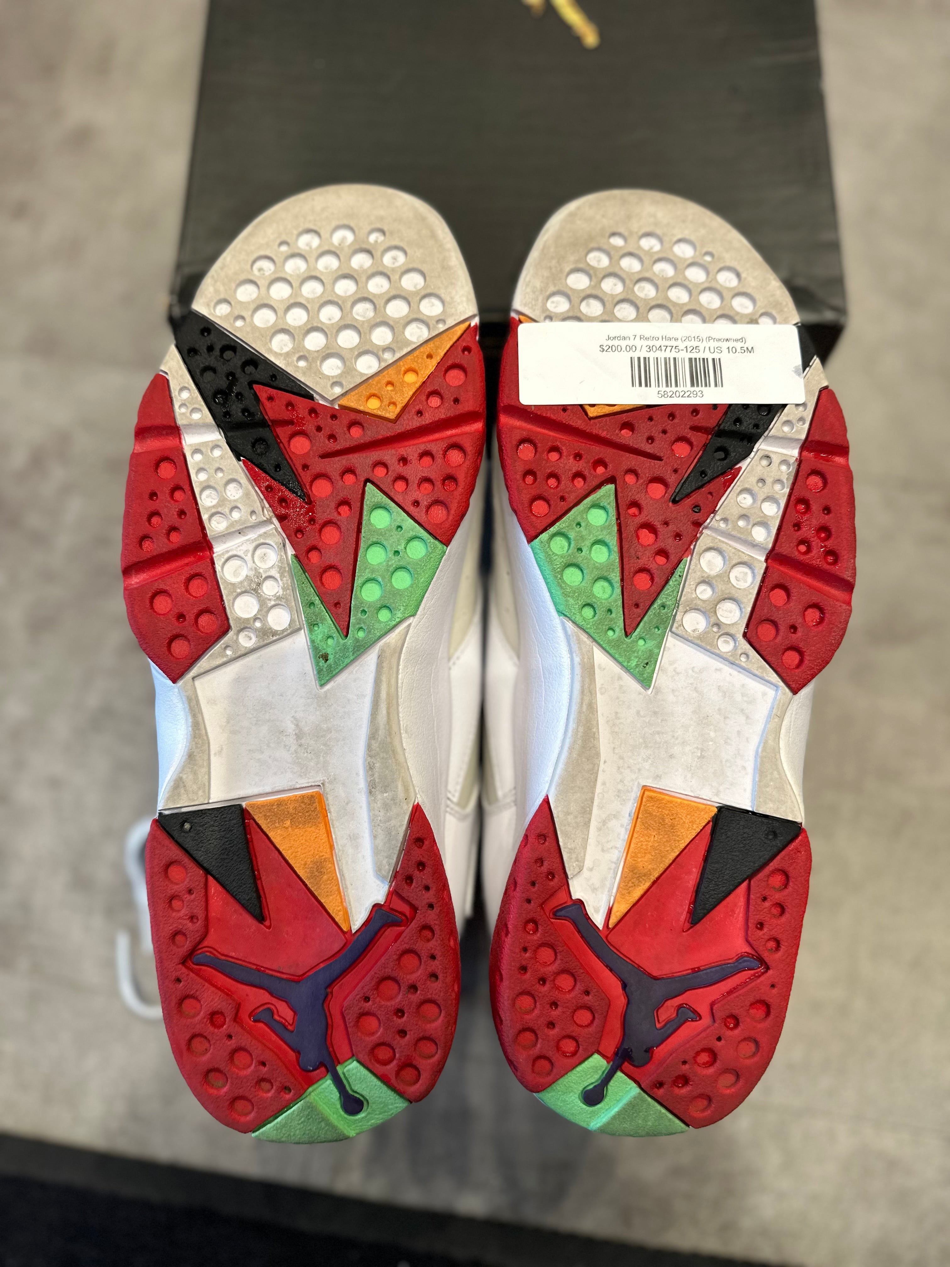 Jordan 7 Retro Hare (2015) (Preowned)