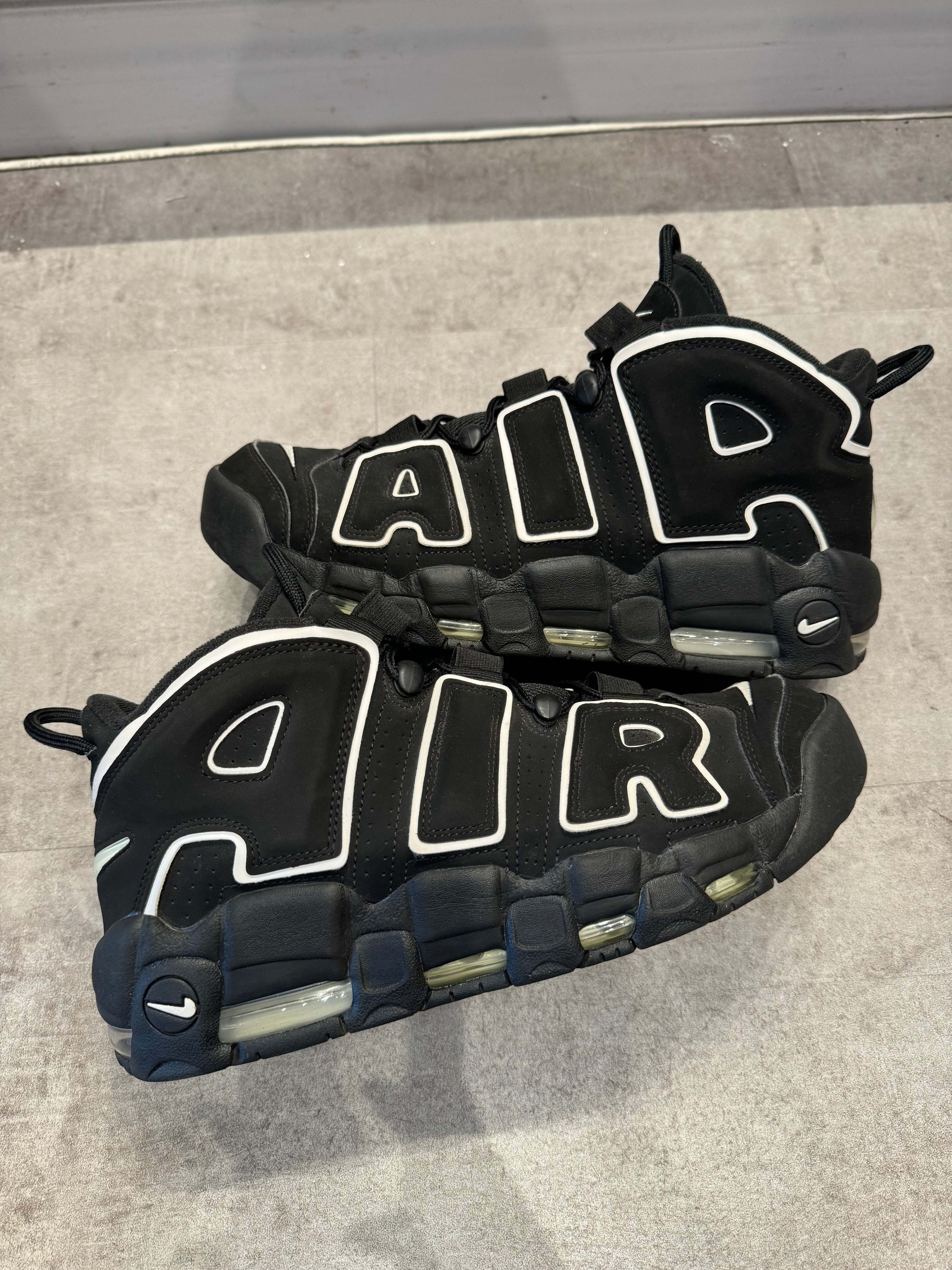 Nike Air More Uptempo Black White (2016) (Preowned)