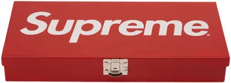 Supreme Large Metal Storage Box Red (SS17)