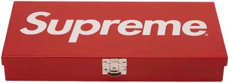 Supreme Large Metal Storage Box Red (SS17)