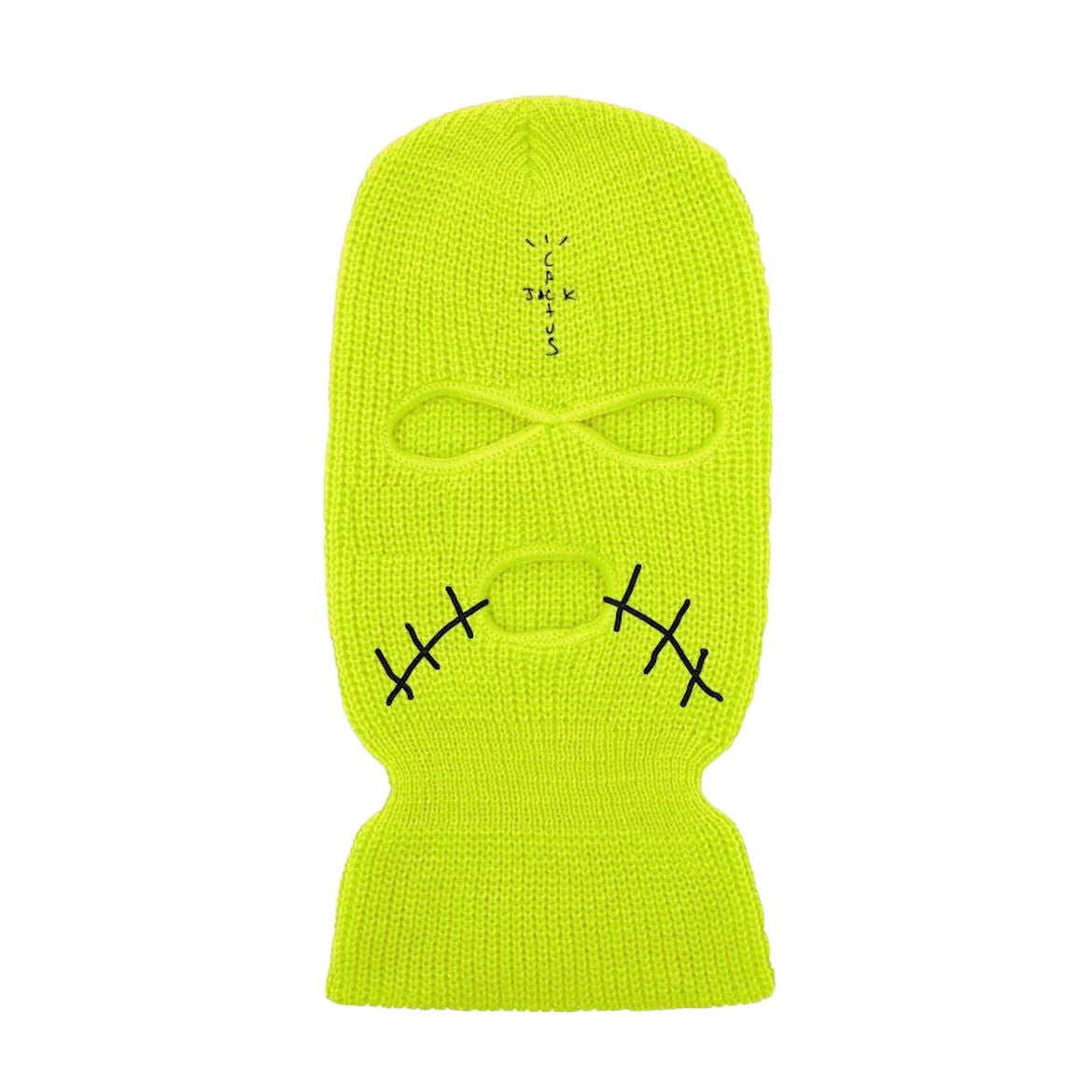 Travis Scott JACKBOYS Cover Neon Mask Green, pre-owned – photo 1 of 2