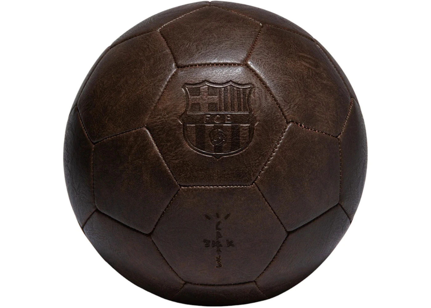 Travis Scott x FC Barcelona Retro Football Black, brand new