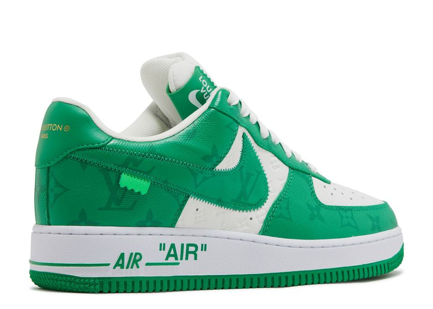 Louis Vuitton Nike Air Force 1 Low By Virgil Abloh White Green