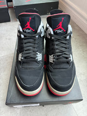 Jordan 4 Retro Bred (2019) (Preowned Size 9.5 9/10)