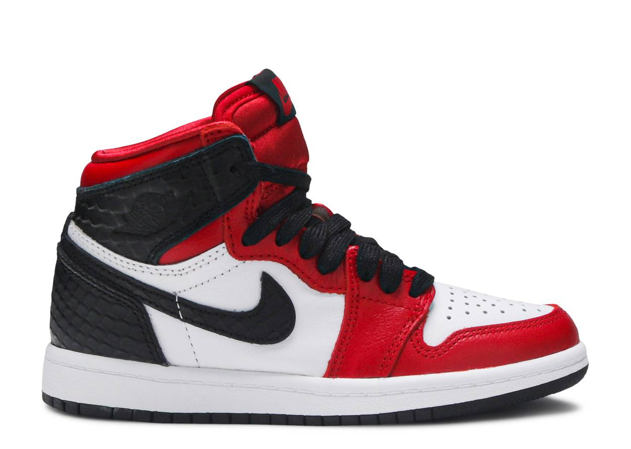 Jordan 1 Retro High Satin Snake Chicago (PS)