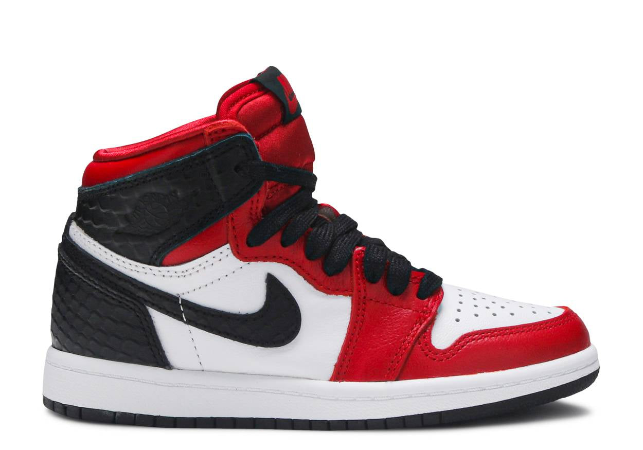 Jordan 1 Retro High Satin Snake Chicago (PS)