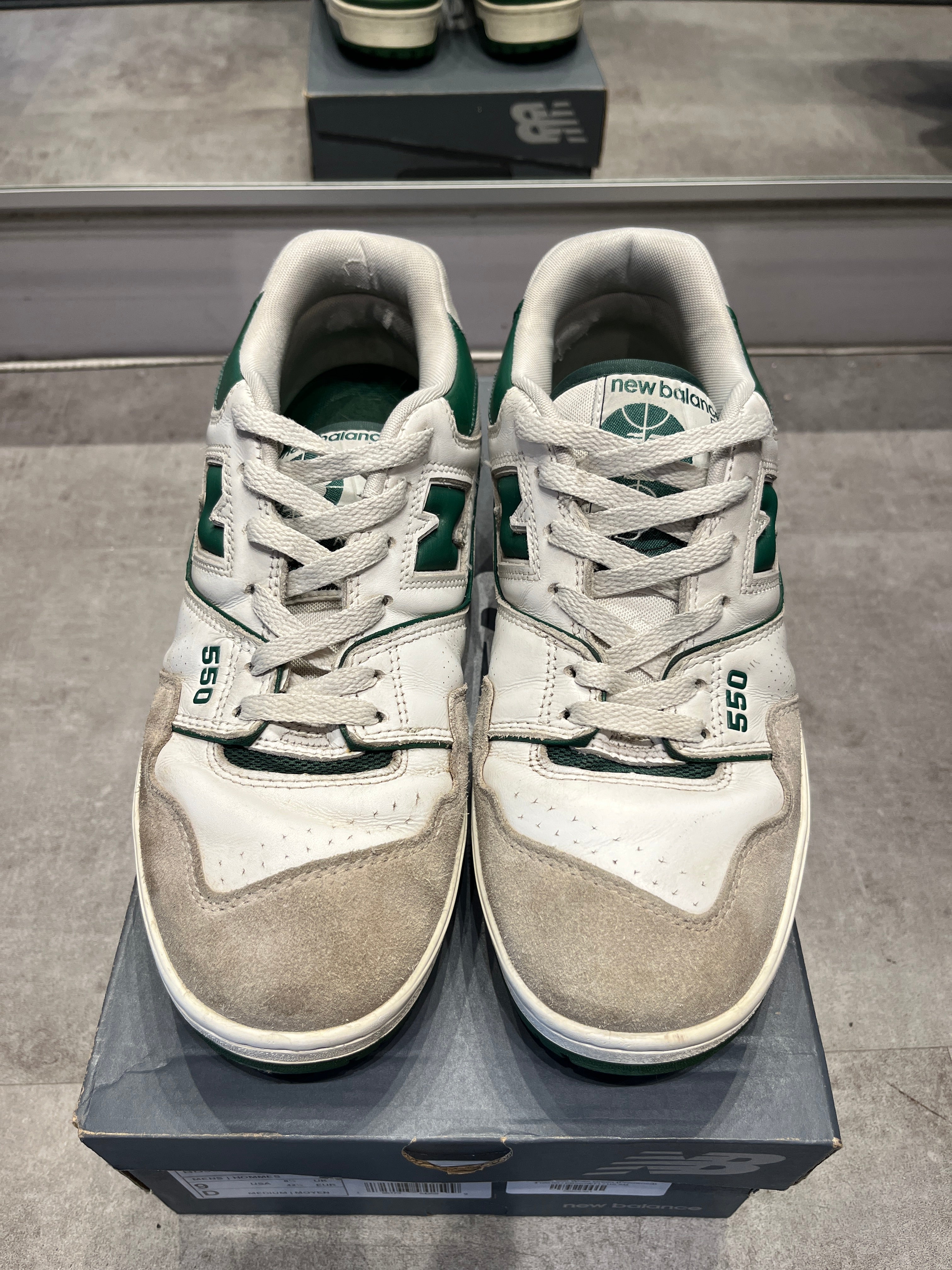 New Balance 550 White Green (Preowned)