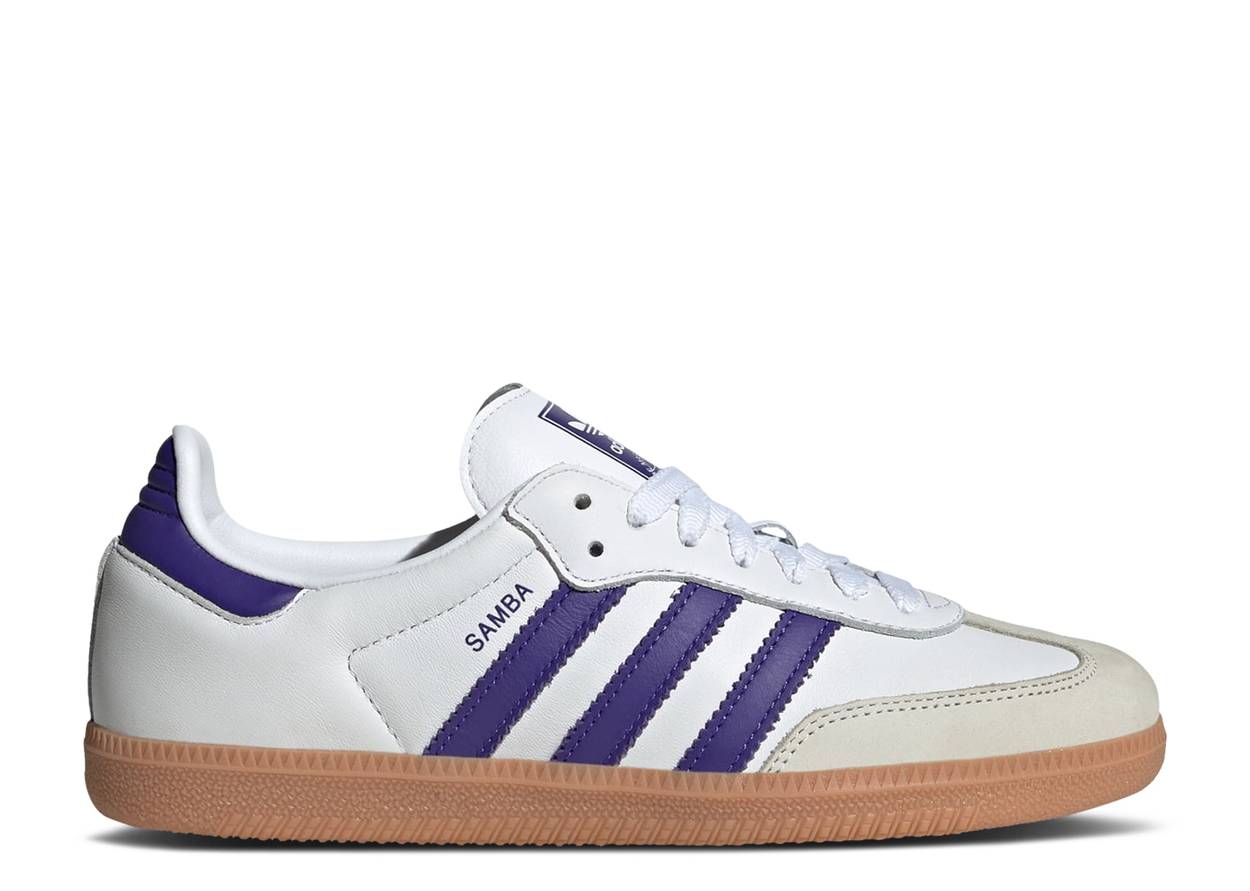 Adidas Samba White Blue Ink (W)