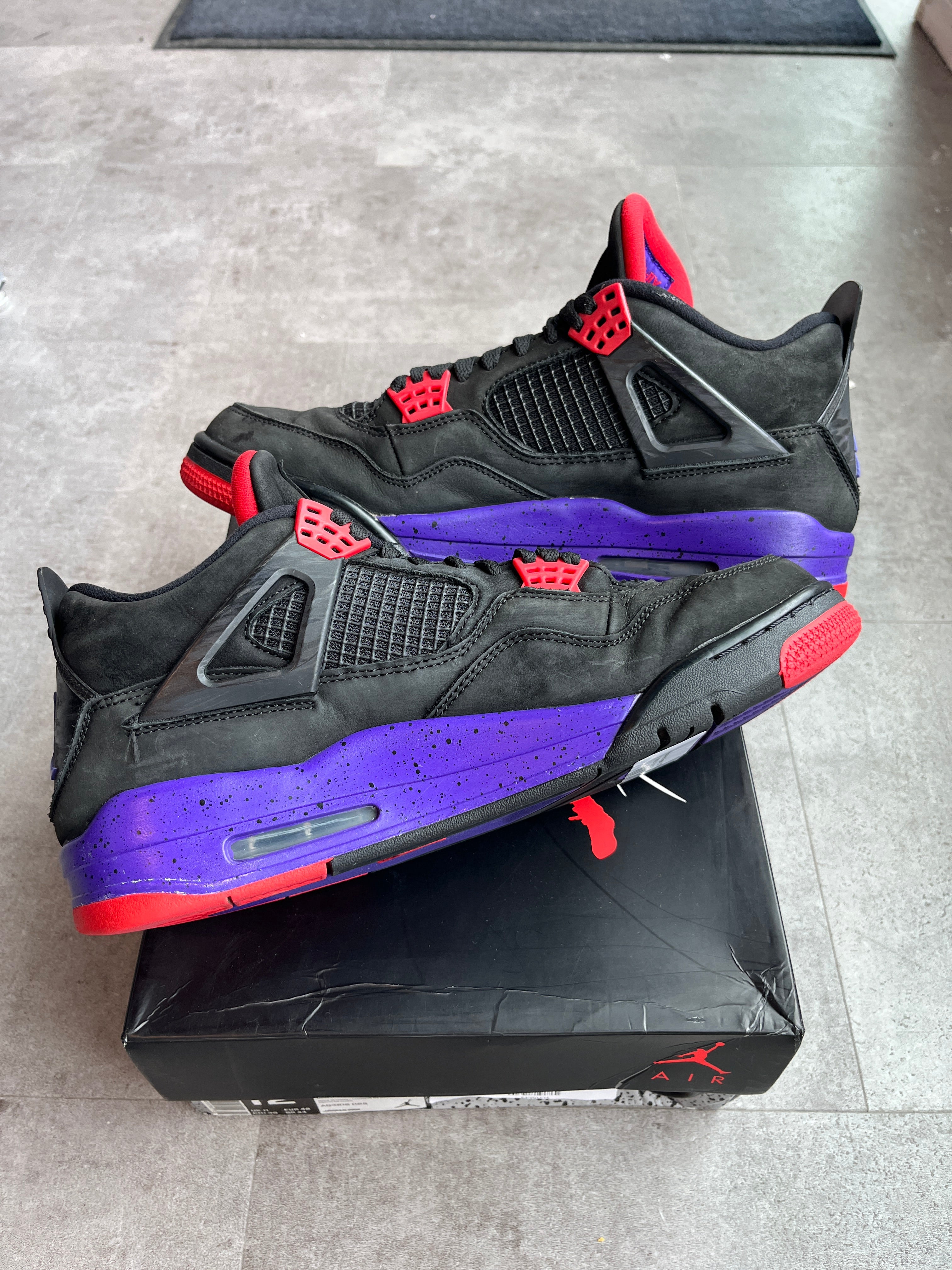 Jordan 4 Retro Raptors (2018) (Preowned Size 12)