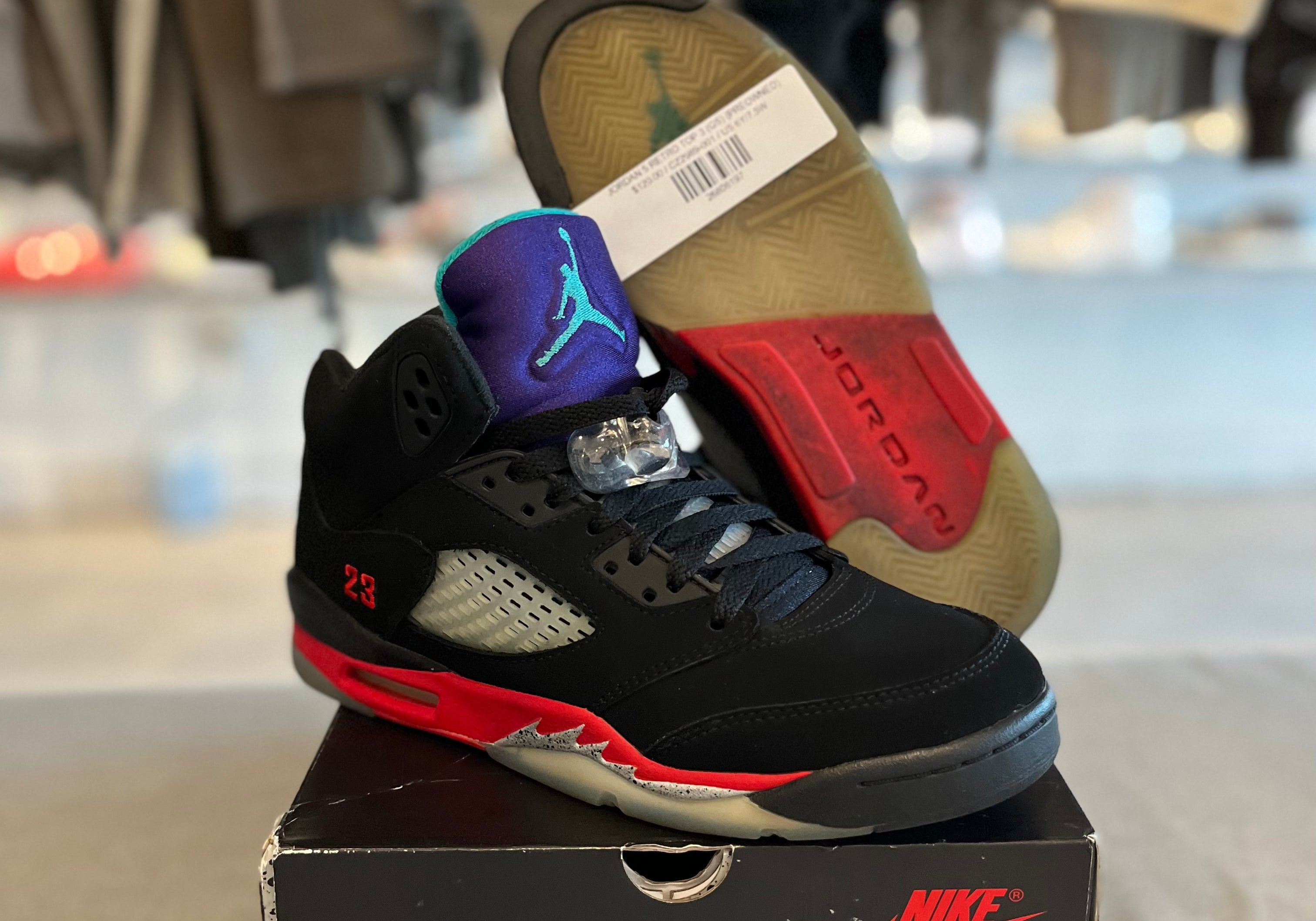 Jordan 5 Retro Top 3 (GS) (Preowned)