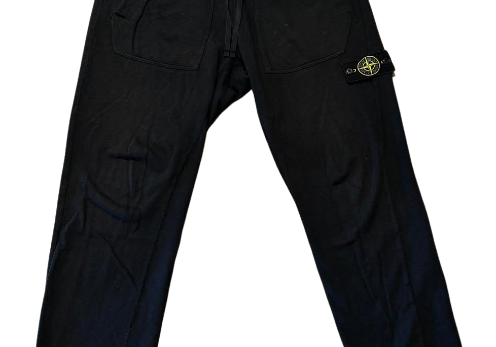 Stone Island Fleece Sweatpants Black (Preowned)