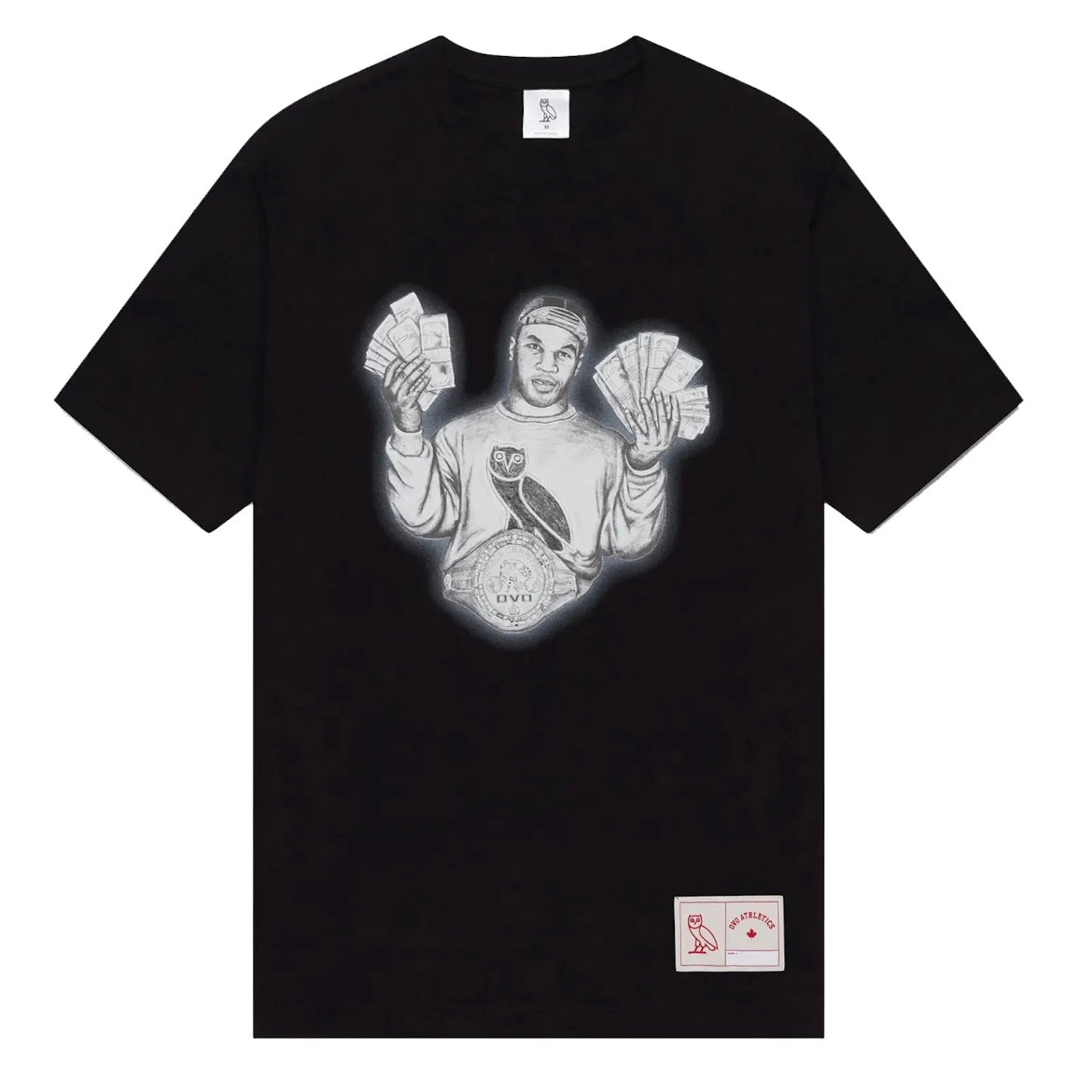 Ovo Tyson Money Mike T-Shirt Black