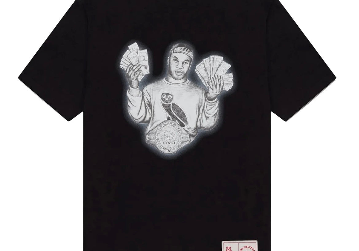 Ovo Tyson Money Mike T-Shirt Black