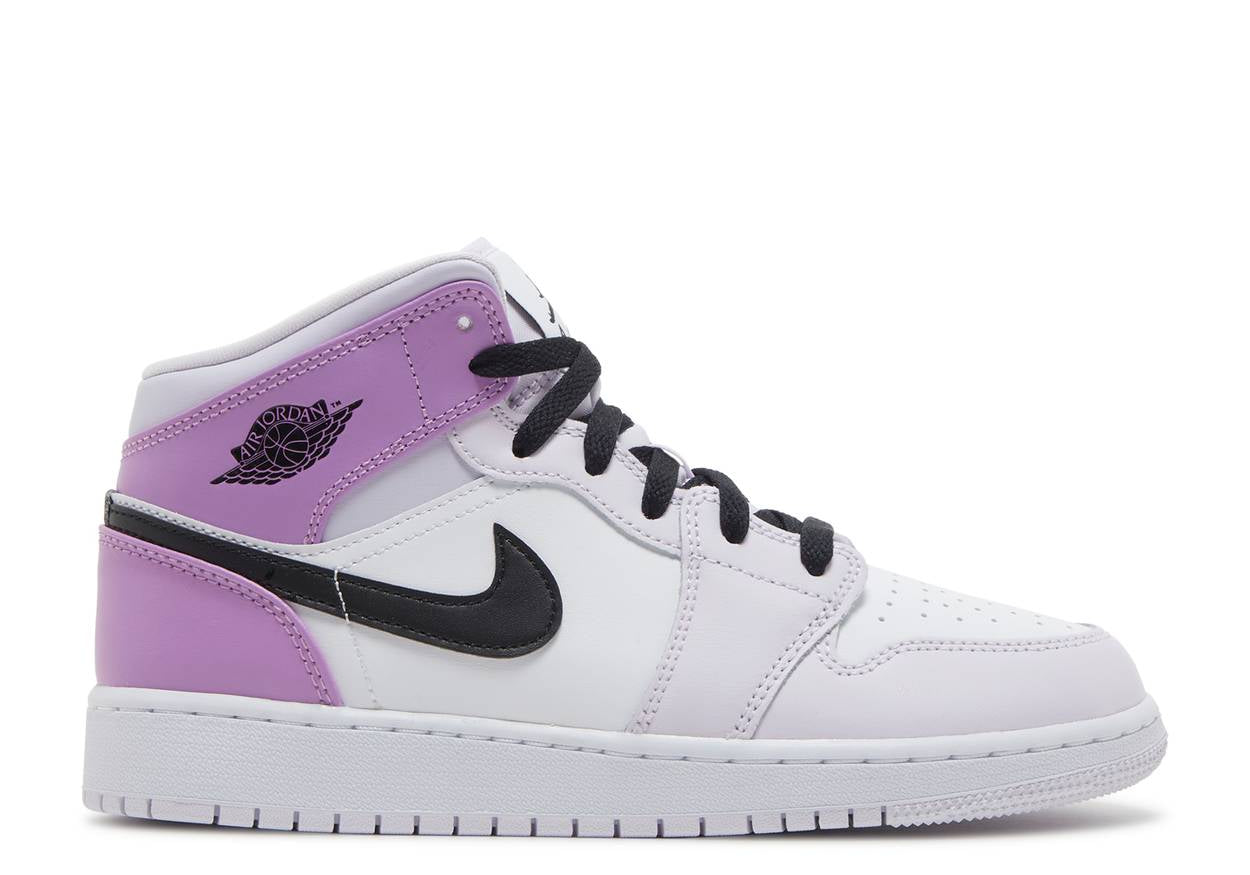 Jordan 1 Mid Barely Grape (GS)