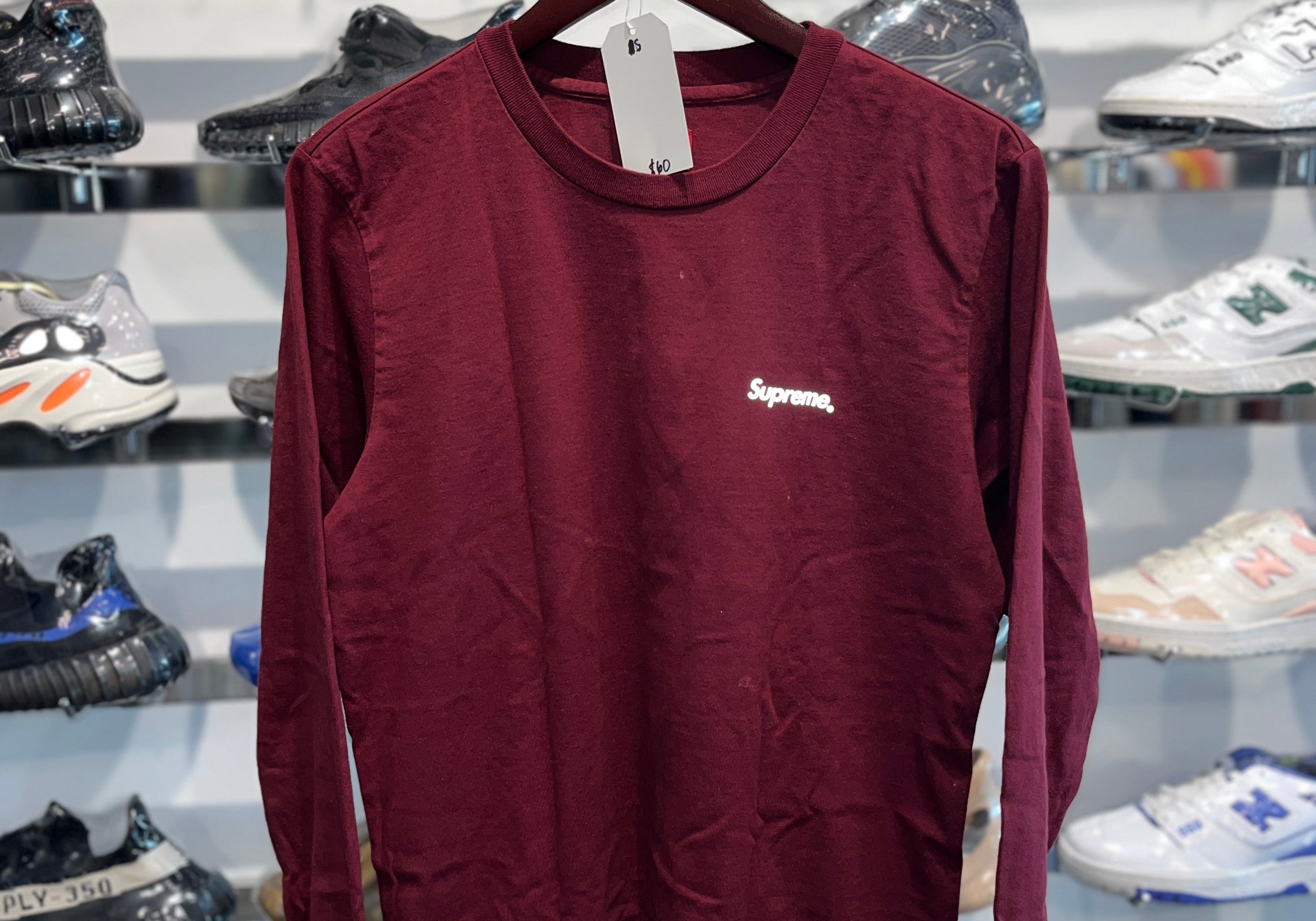 S T-Shirt Maroon (Preowned)