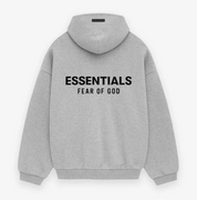 Fear of God Essentials Fleece Hoodie Light Heather Gray (FW24)