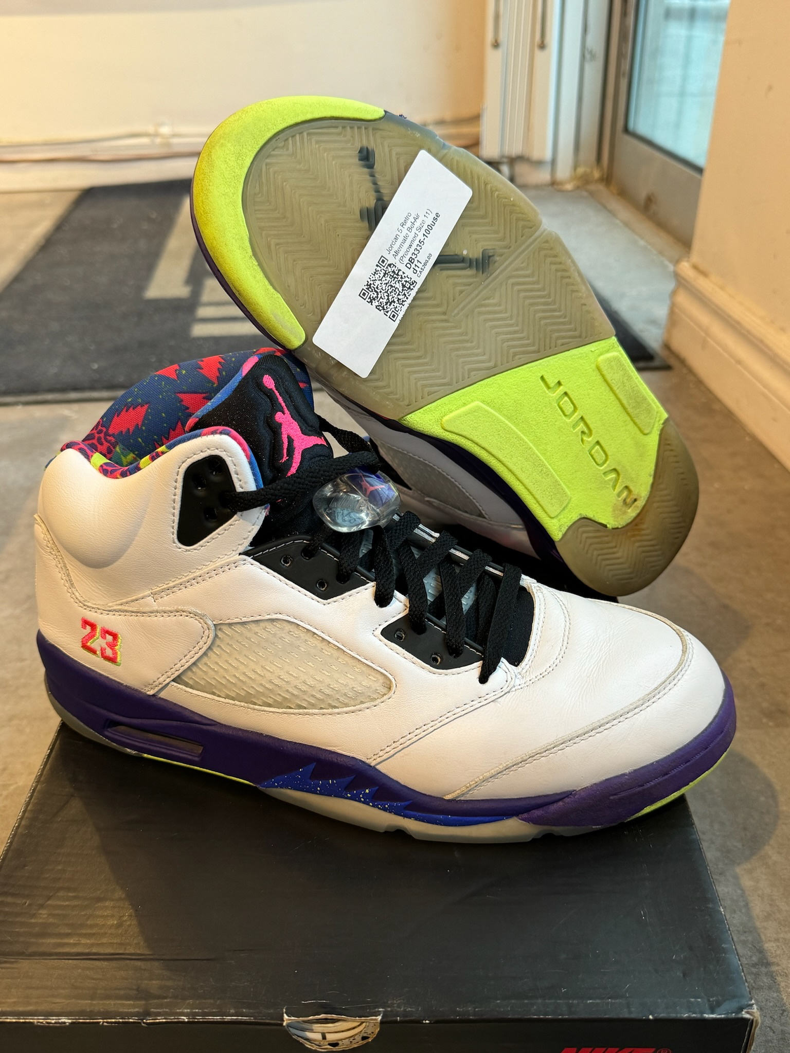 Jordan 5 Retro Alternate Bel-Air (Preowned Size 11)