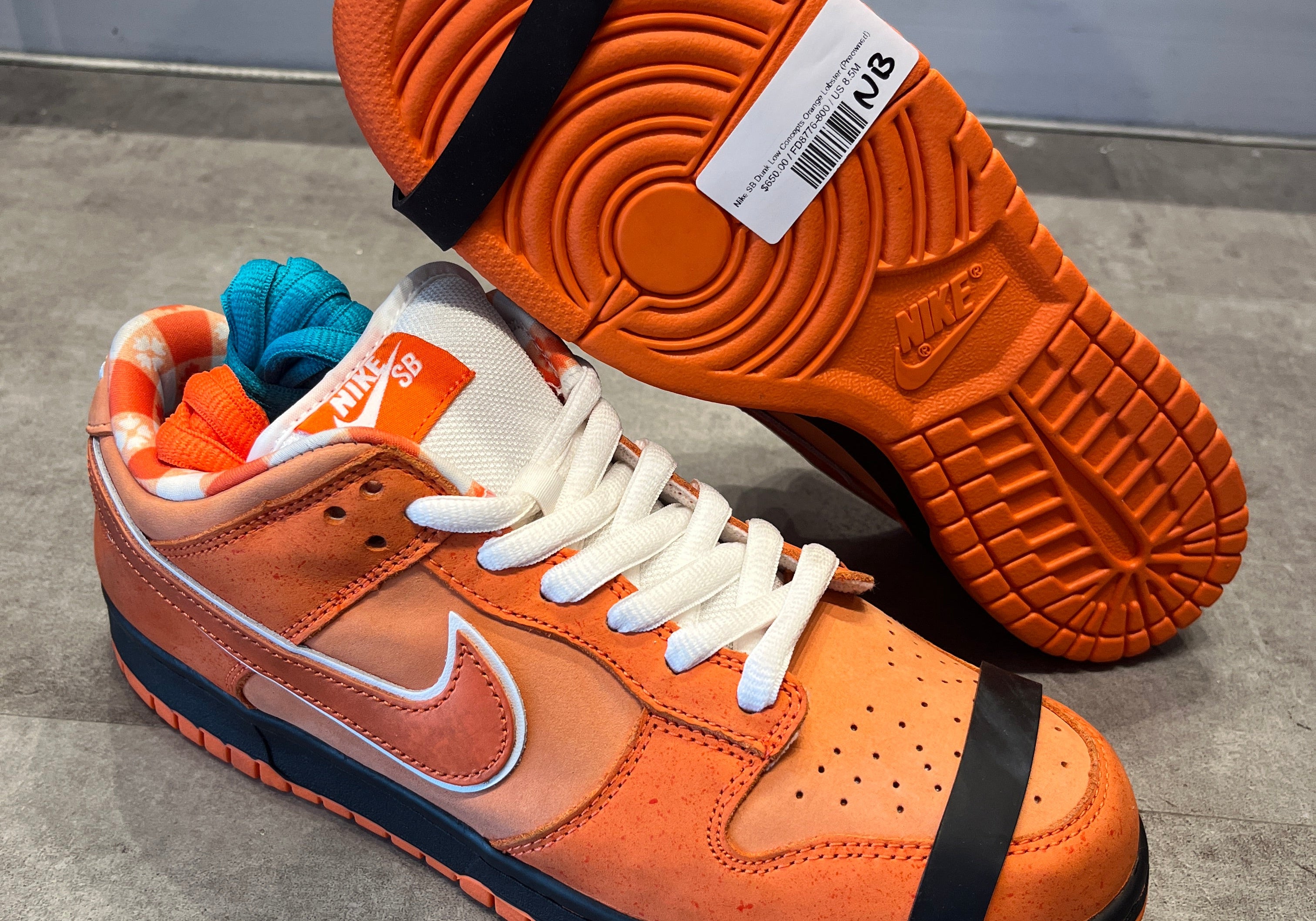 Nike SB Dunk Low Concepts Orange Lobster (Preowned)