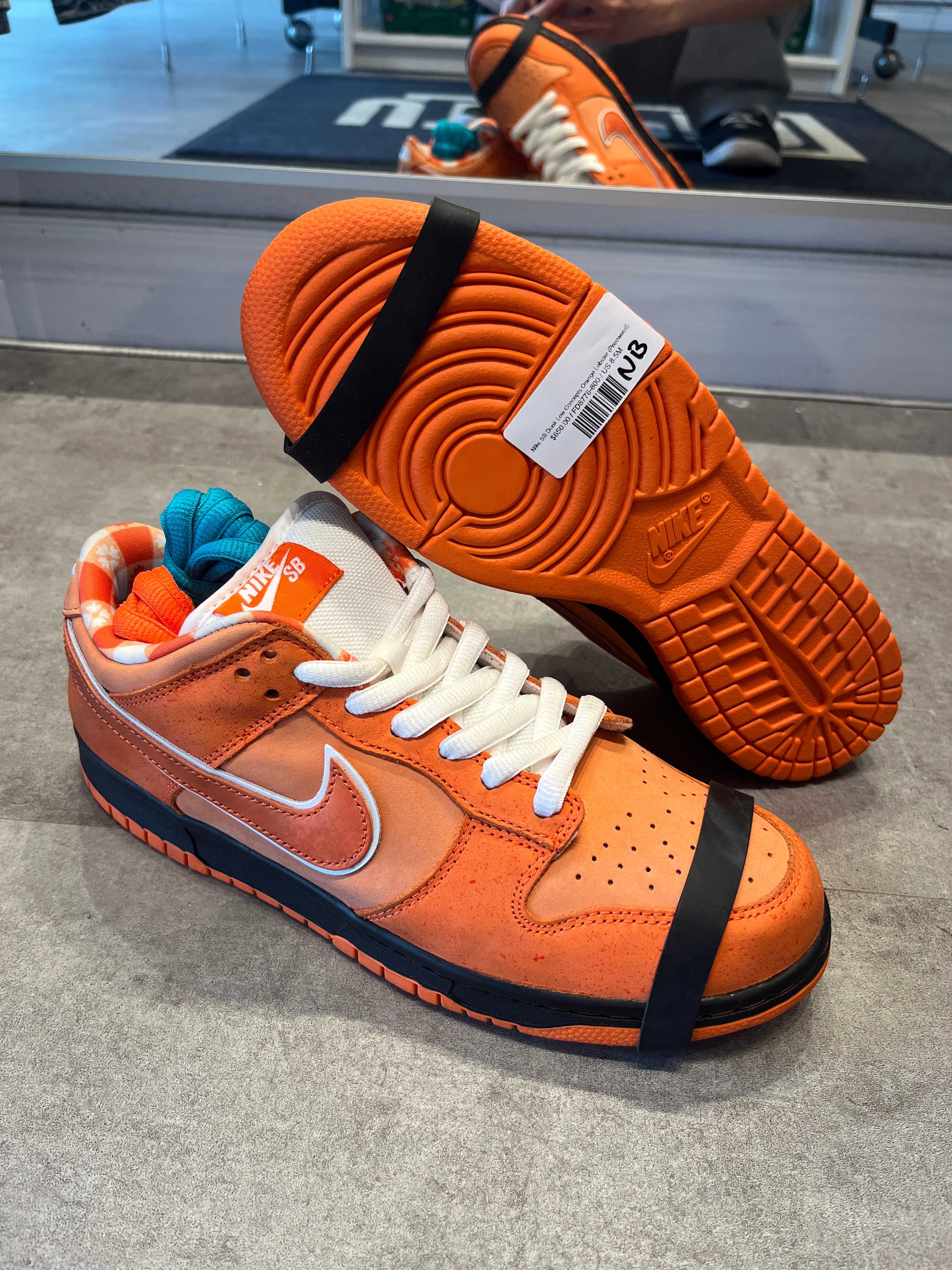 Nike SB Dunk Low Concepts Orange Lobster (Preowned)