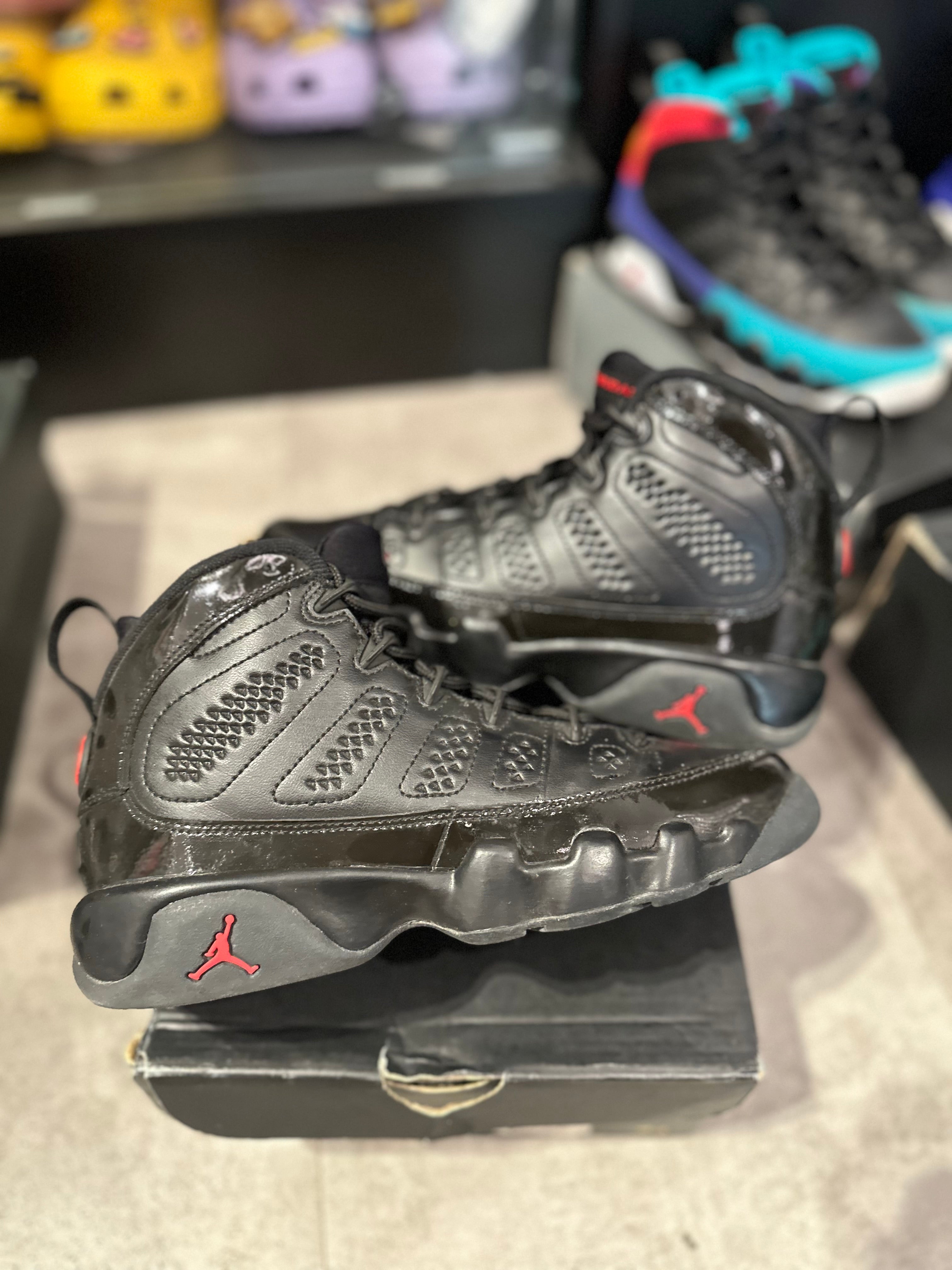 Jordan 9 Retro Bred Patent (GS) (Preowned)