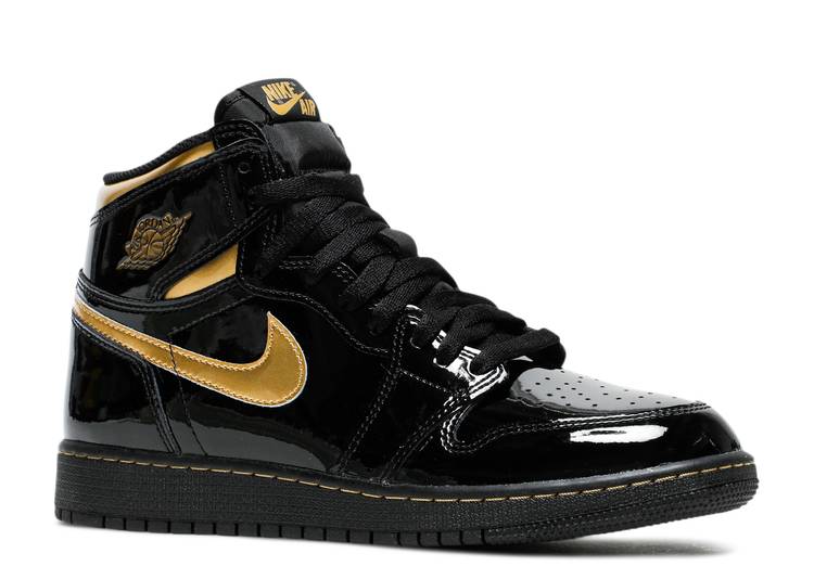 Jordan 1 Retro High Black Metallic Gold (2020)