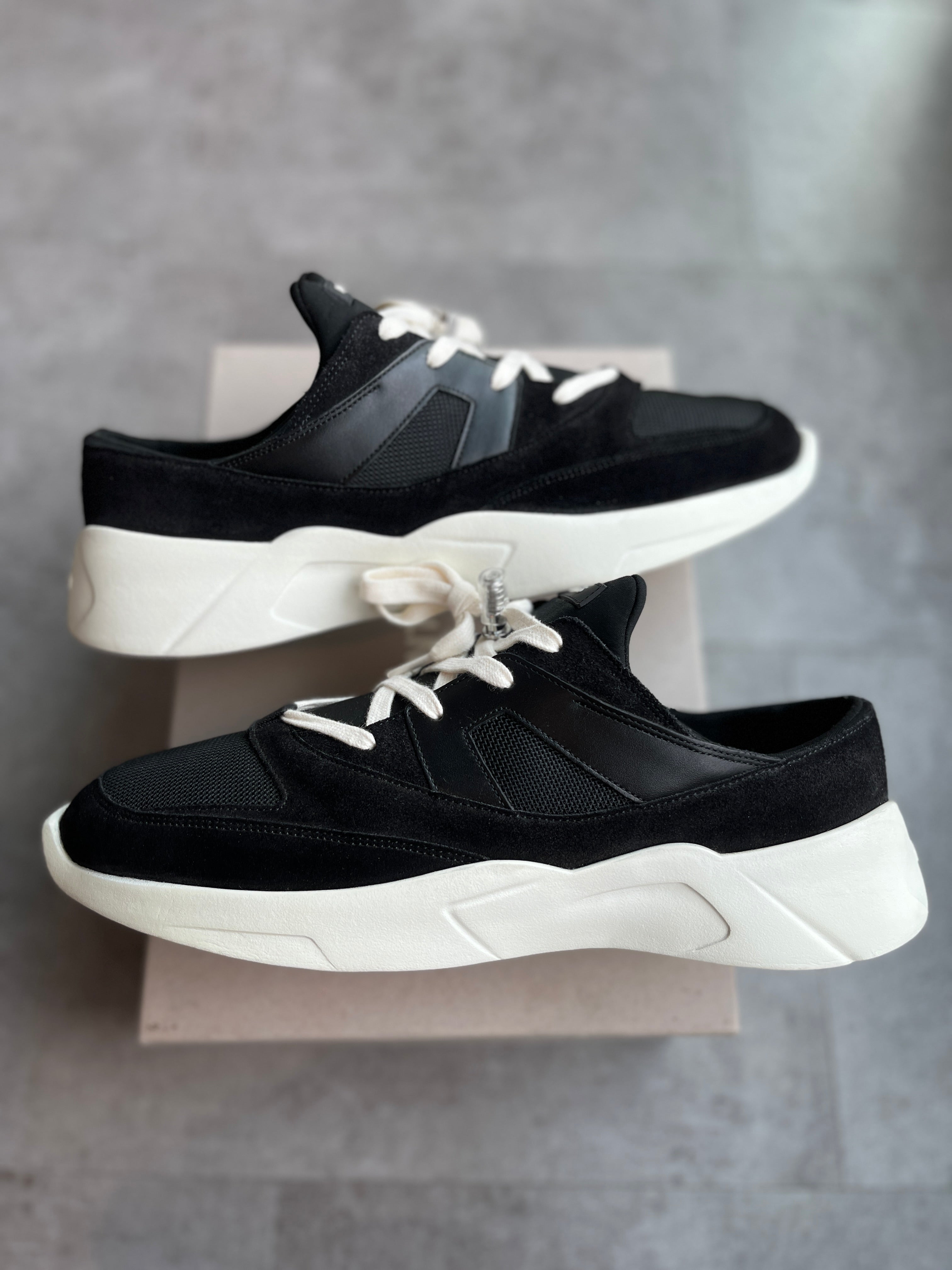 Fear of God Backless Sneaker Black White (Preowned)