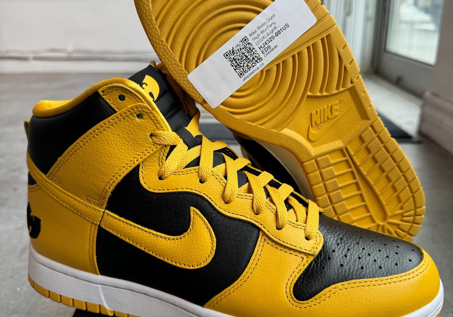 Nike Retro Dunk High Wu-Tang (2024) (Lightly Preowned Size 9)