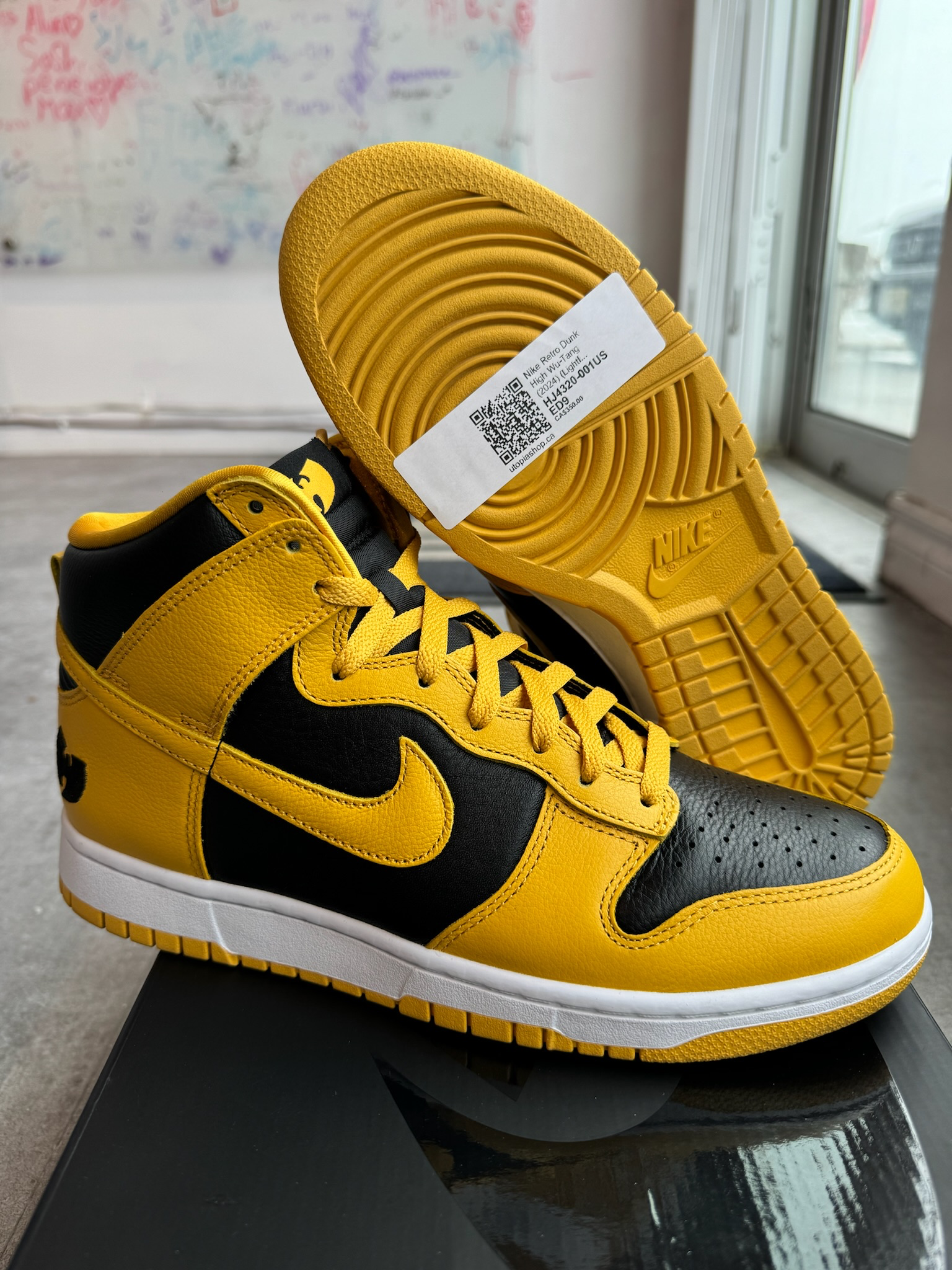 Nike Retro Dunk High Wu-Tang (2024) (Lightly Preowned Size 9)