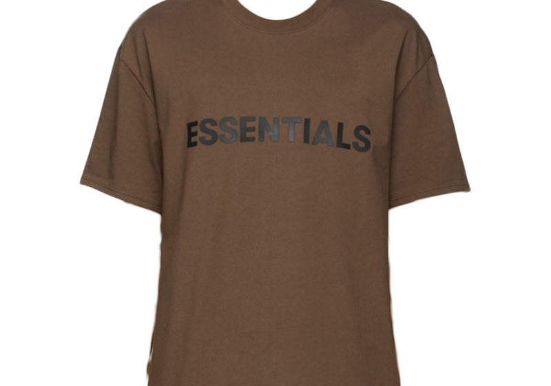 Fear of God Essentials x SSENSE Boxy T-Shirt Applique Logo Rain Drum