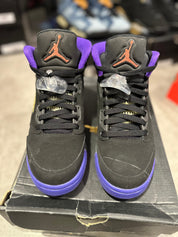 Jordan 5 Retro Raptors Fierce Purple (GS) (Preowned)