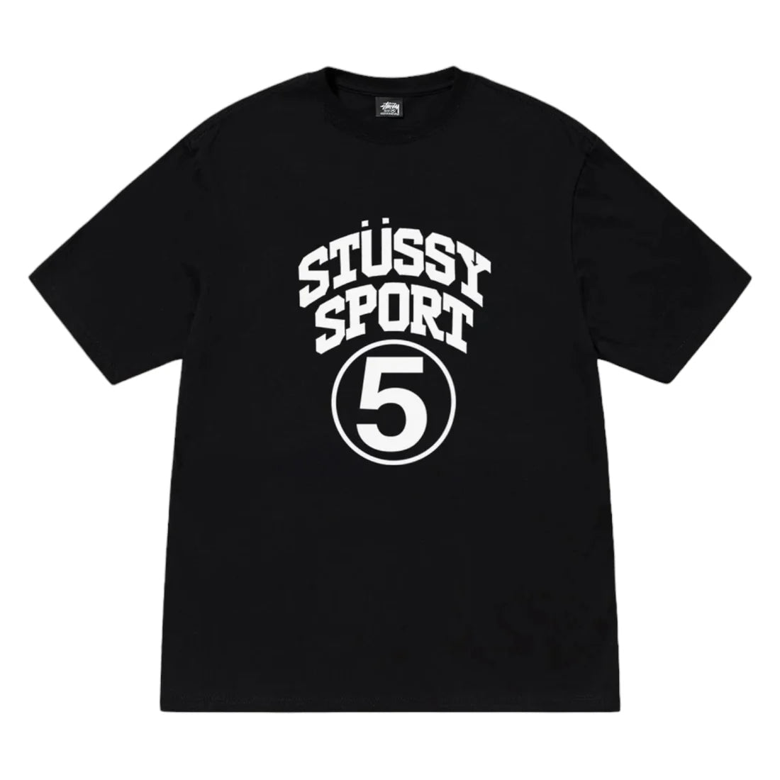 Stussy 5 Sport Tee Black