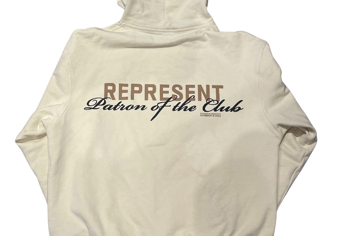 Represent Patron of the Club Hoodie Beige (Preowned)