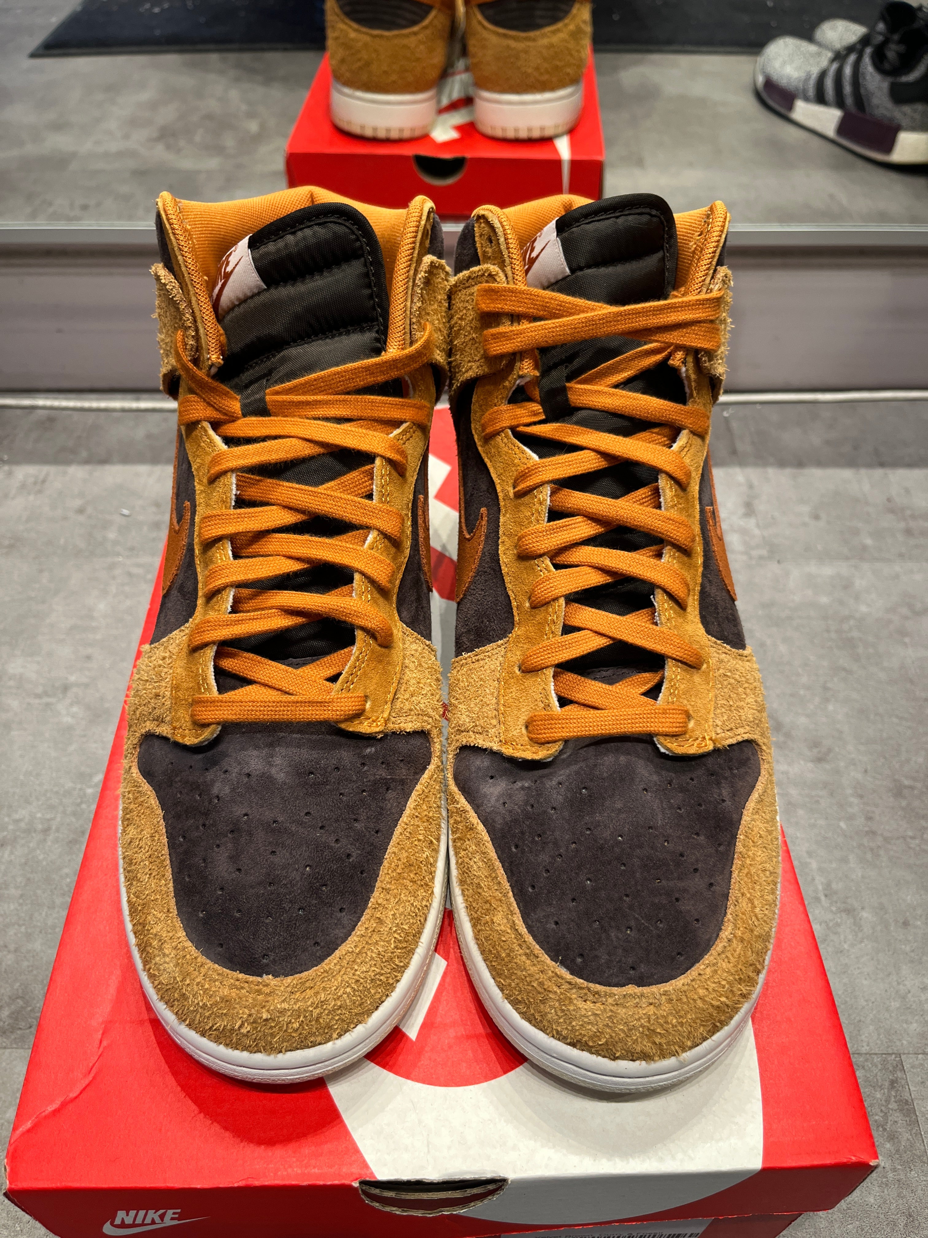 Nike Dunk High PRM Dark Russet (Preowned Size 11.5)