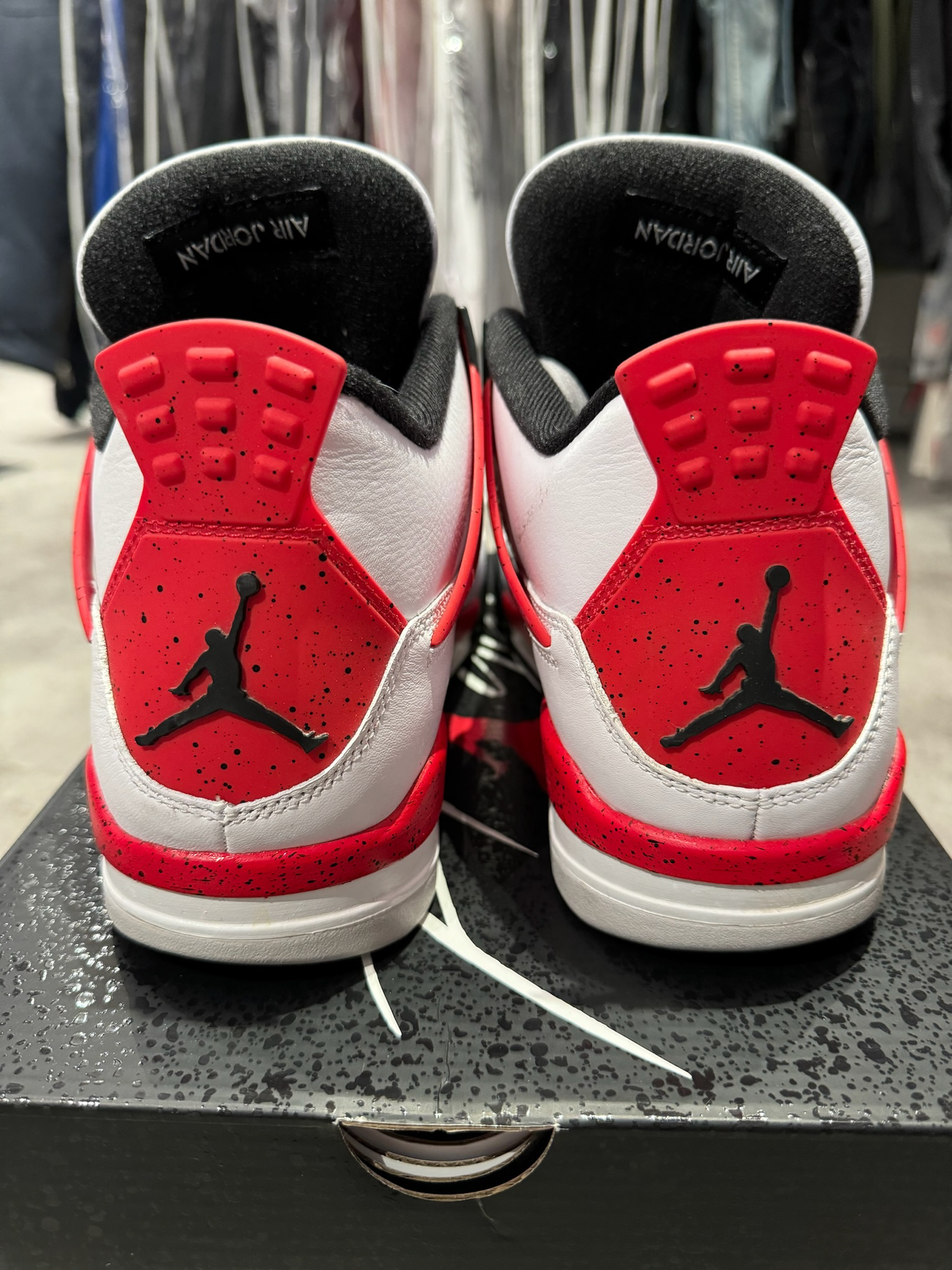 Jordan 4 Retro Red Cement (Preowned Size 10)