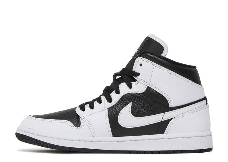 Jordan 1 Mid Homage Split Black White (W)