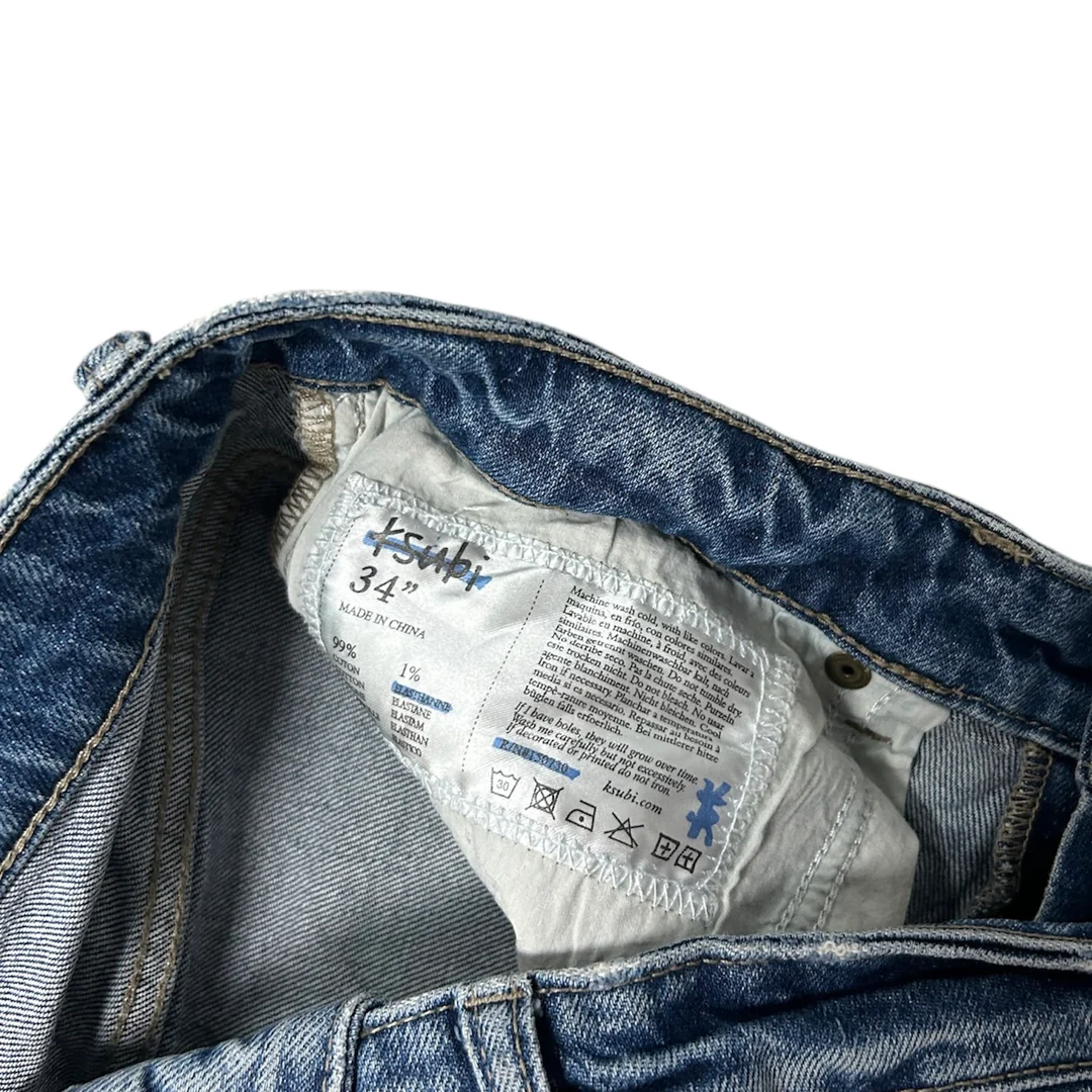 Ksubi Chitch Nostalgia Trashed Blue Denim Jeans (Preowned)