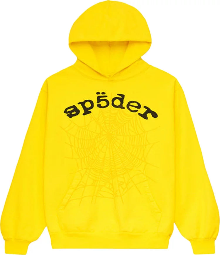 Sp5der Legacy Hoodie Yellow