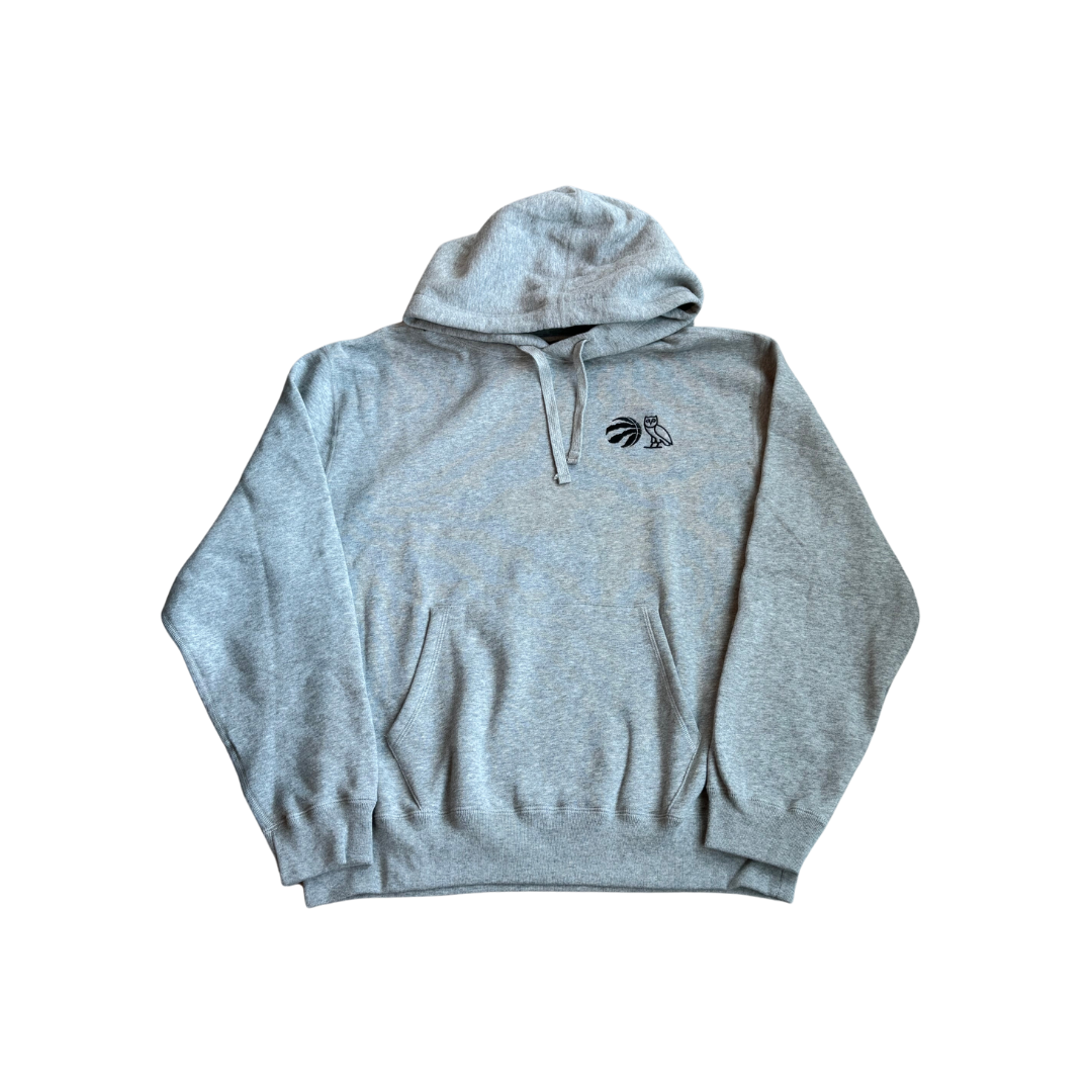 Ovo Toronto Raptors Owl Hoodie Grey