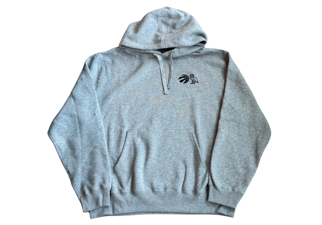 Ovo Toronto Raptors Owl Hoodie Grey