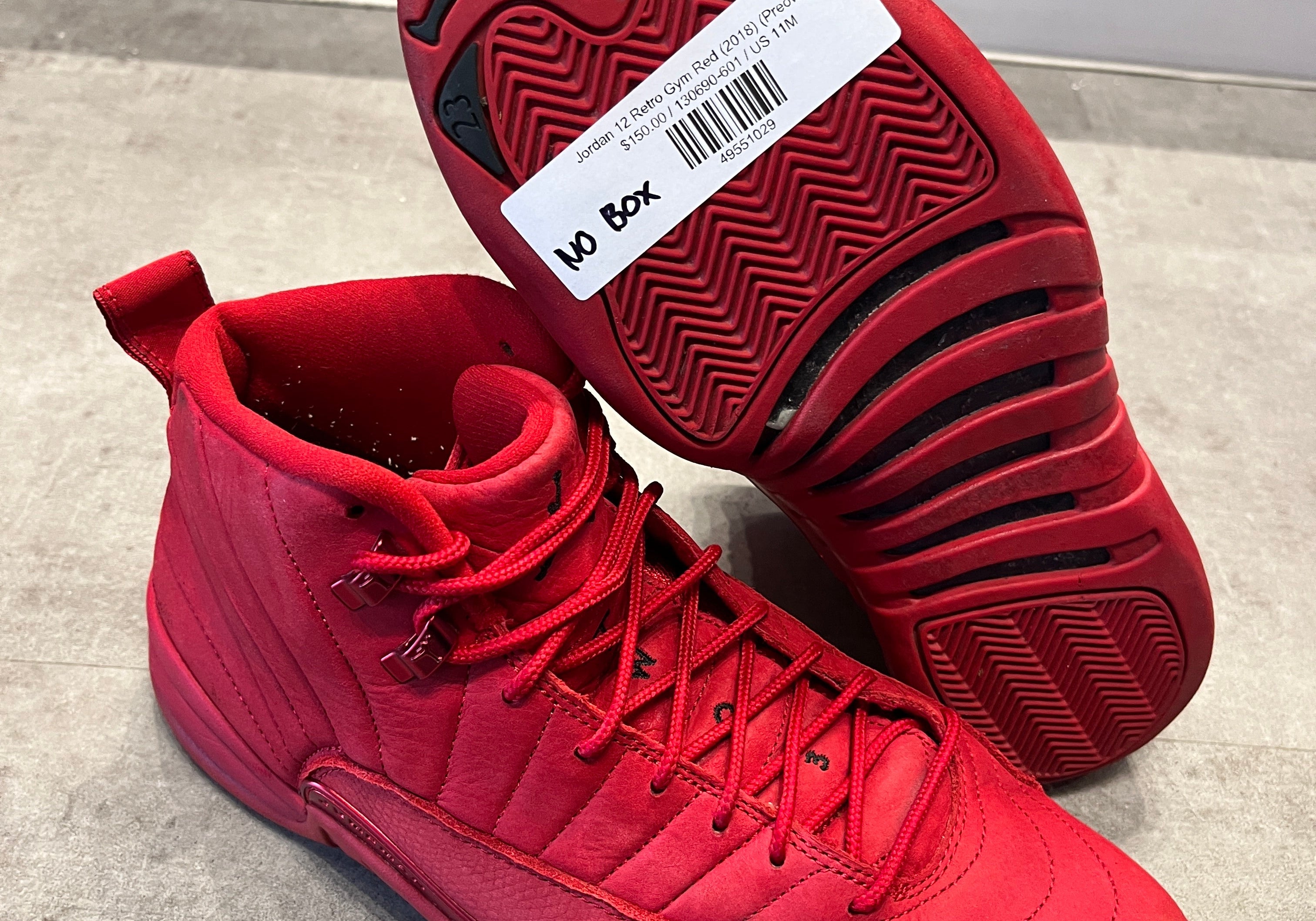 Jordan 12 Retro Gym Red (2018) (Preowned)