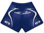 Hellstar Warm Up Shorts Blue