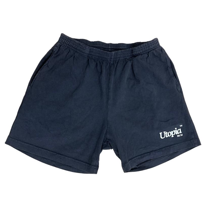 Utopia OG Cotton Shorts Washed Black, brand new